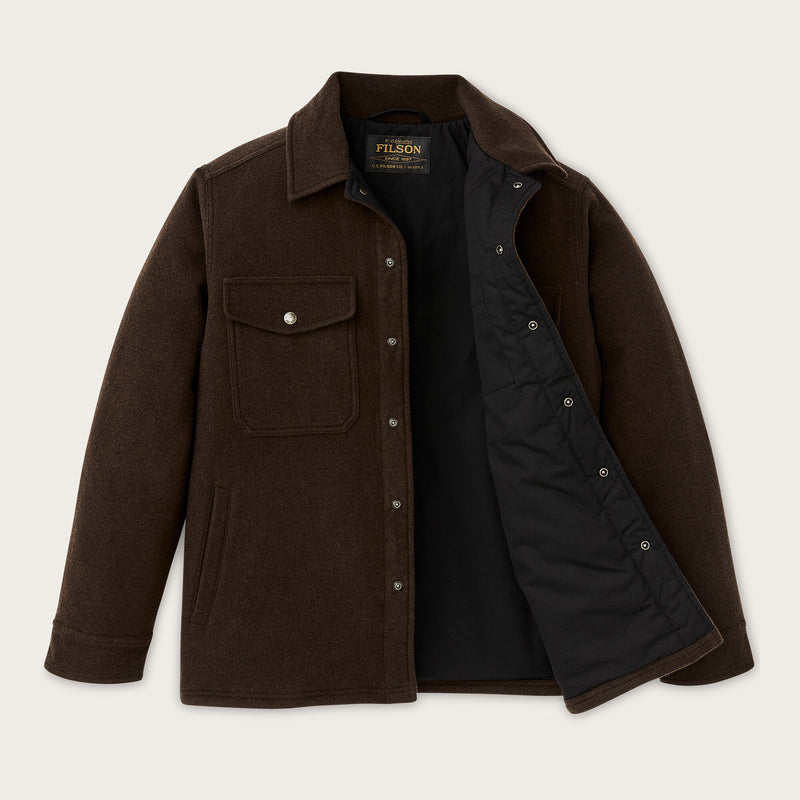 Insulated jac-shirt by Filson | Beaver brown (Brown)