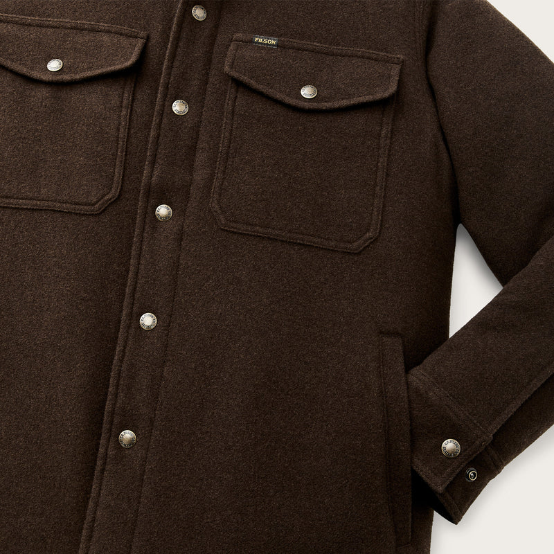 Insulated jac-shirt by Filson | Beaver brown (Brown)