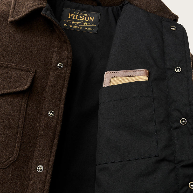 Insulated jac-shirt by Filson | Beaver brown (Brown)