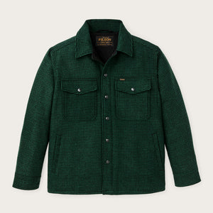 Insulated jac-shirt by Filson | Green / black plaid (Green)