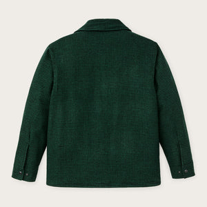 Insulated jac-shirt by Filson | Green / black plaid (Green)