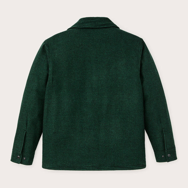 Insulated jac-shirt by Filson | Green / black plaid (Green)