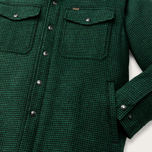 Insulated jac-shirt by Filson | Green / black plaid (Green)