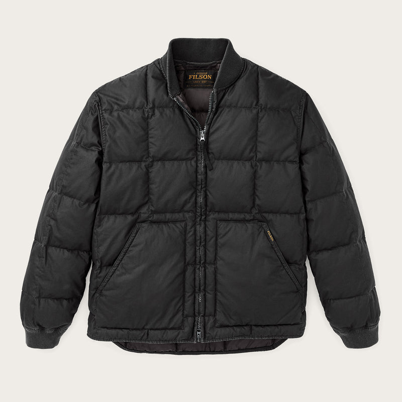 Heritage cotton down jacket by Filson | Black (Black)