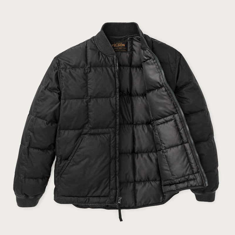 Heritage cotton down jacket by Filson | Black (Black)