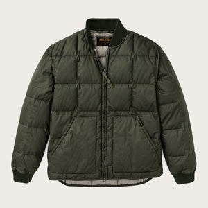 Heritage cotton down jacket by Filson | Beluga (Green)