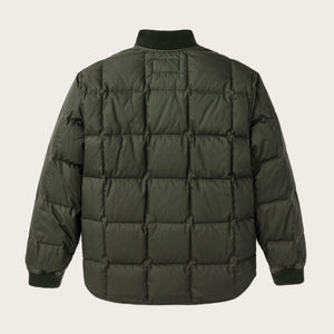 Heritage cotton down jacket by Filson | Beluga (Green)