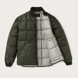 Heritage cotton down jacket by Filson | Beluga (Green)