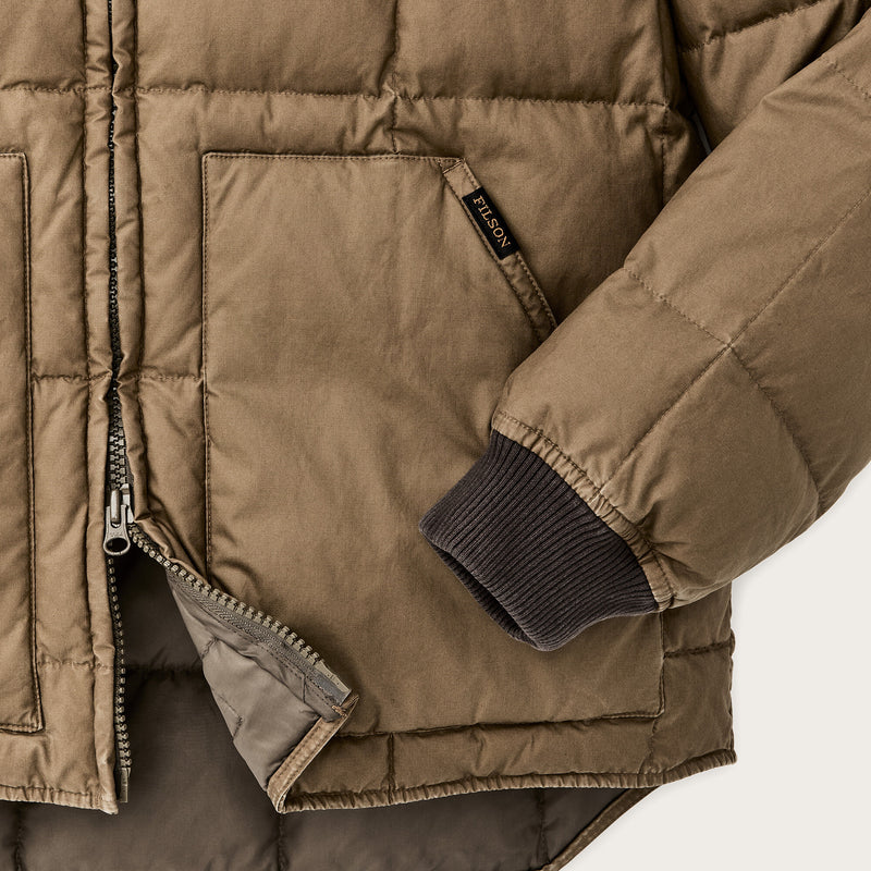 Heritage cotton down jacket by Filson | Light brown (Beige)