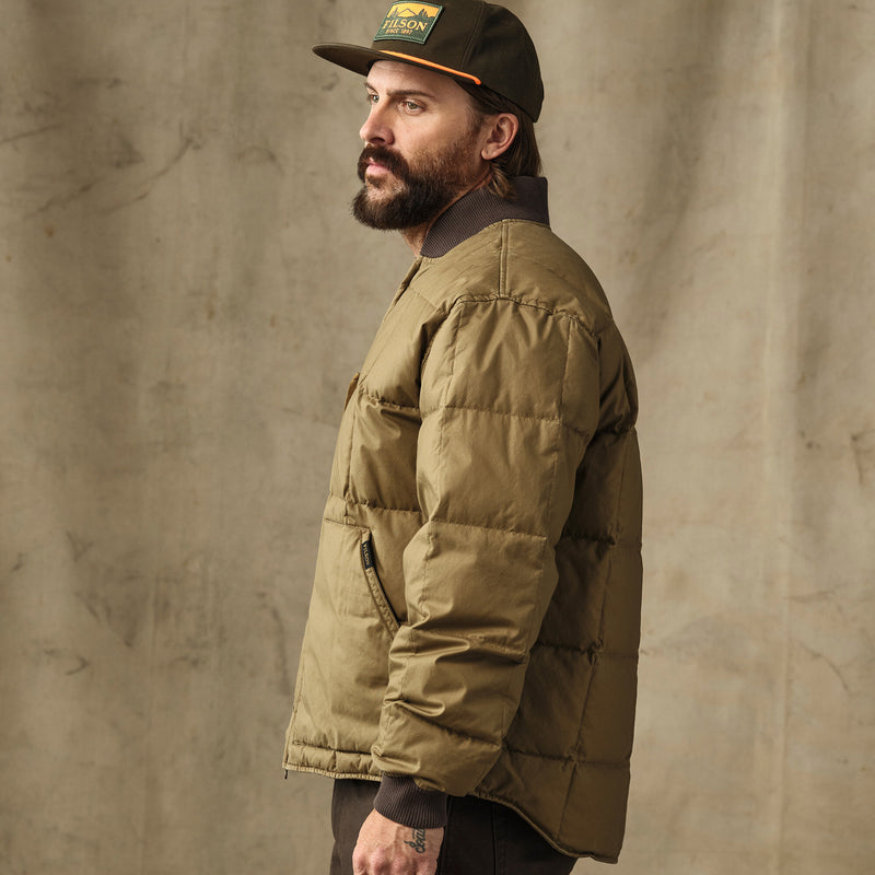 Heritage cotton down jacket by Filson | Light brown (Beige)