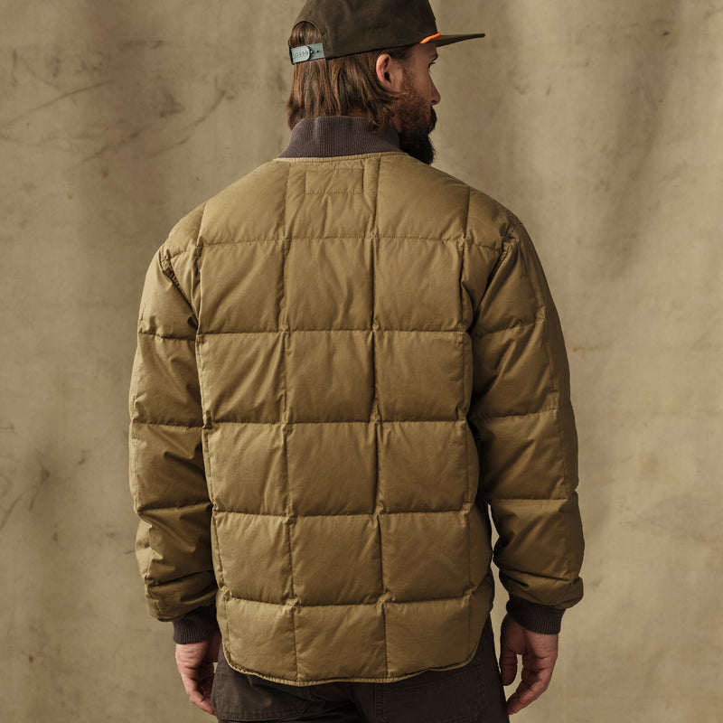 Heritage cotton down jacket by Filson | Light brown (Beige)