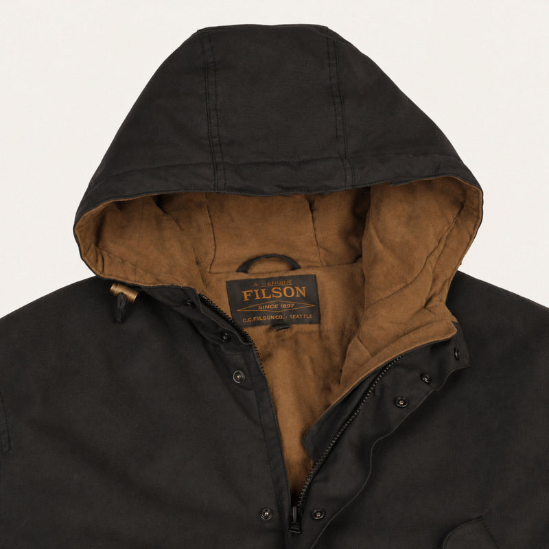Waxed mountain parka by Filson | Black (Black)
