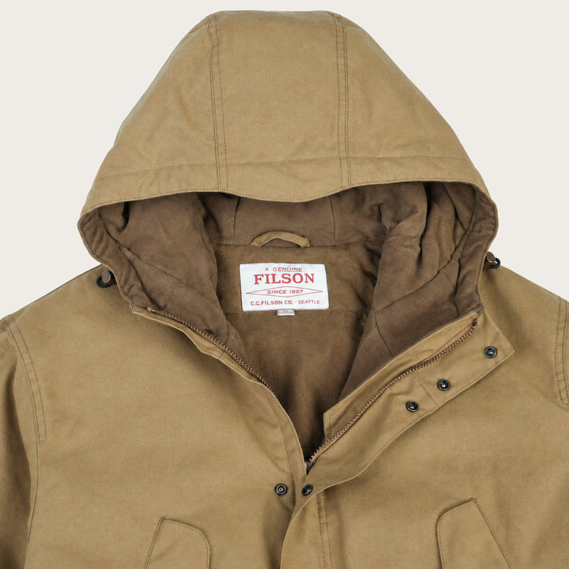Waxed mountain parka by Filson | Dark tan (Beige)