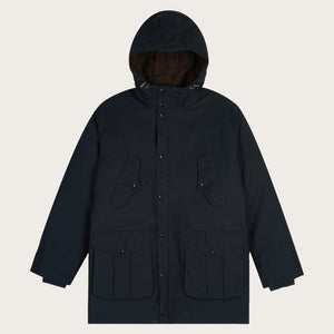 Waxed field down parka by Filson | Harbor blue (Blue)