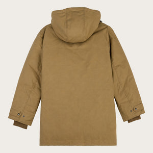 Waxed field down parka by Filson | Dark tan (Beige)