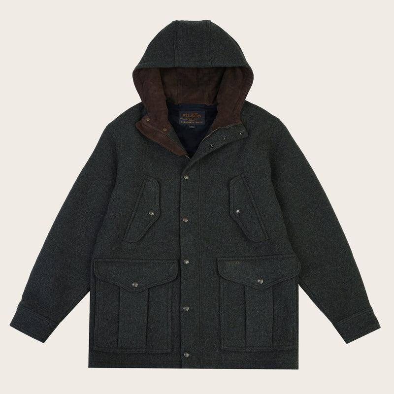Cascade wool mountain parka by Filson | Pine green (Green)