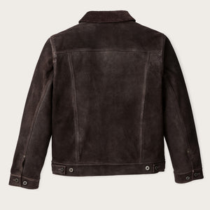 Waxed suede short cruiser by Filson | Dark brown (Brown)