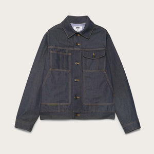 Filson x junya watanabe denim x wool mo by Filson | Indigo x bg/bk/br (Blue)