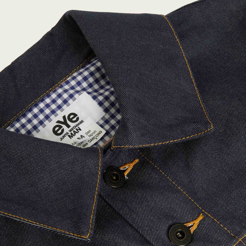 Filson x junya watanabe denim x wool mo by Filson | Indigo x bg/bk/br (Blue)