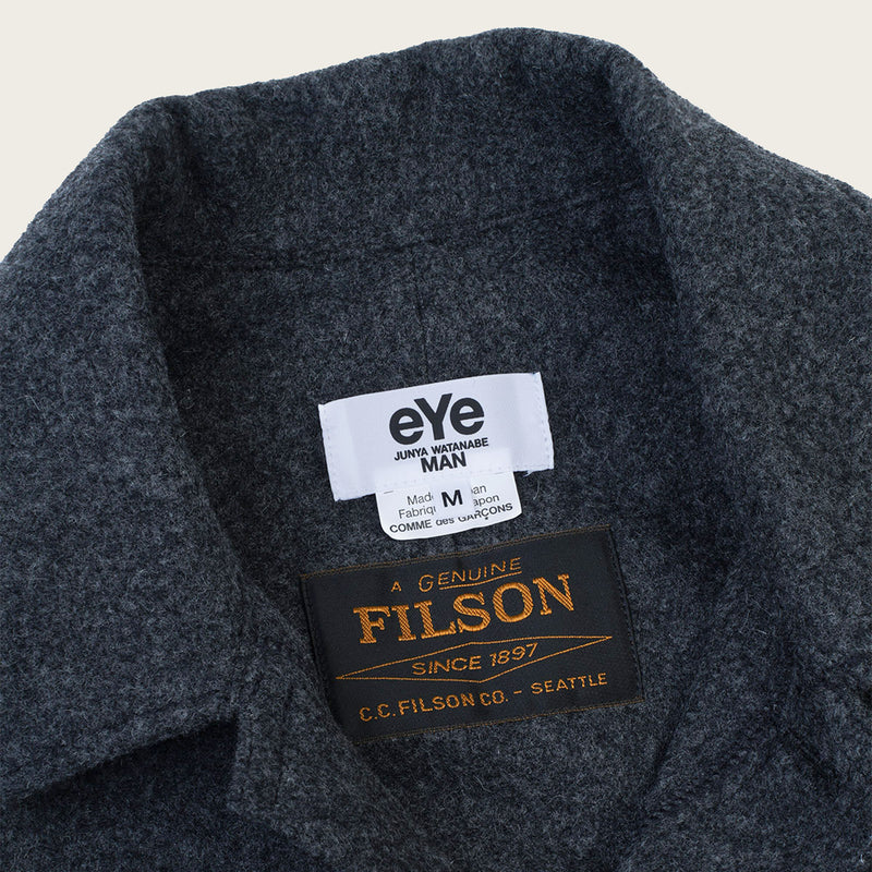 Filson x junya wool cruiser by Filson | Gray (Gray)