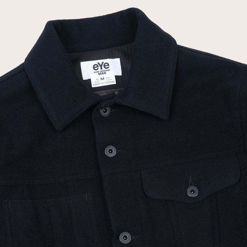 Filson x junya wool lined cruiser by Filson | Black (Black)