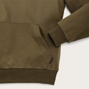 Prospector hoodie by Filson | Dark olive (Green)