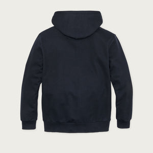 Prospector full-zip hoodie by Filson | Navy (Blue)