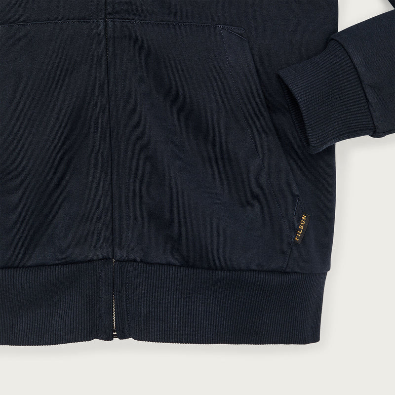 Prospector full-zip hoodie by Filson | Navy (Blue)