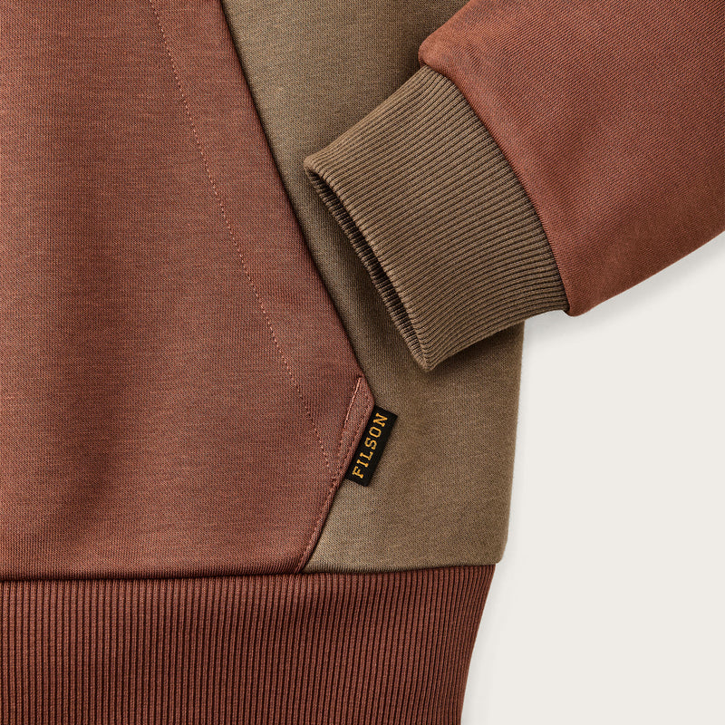 Sweat-shirt prospector by Filson | Sequoia / cub (Red)