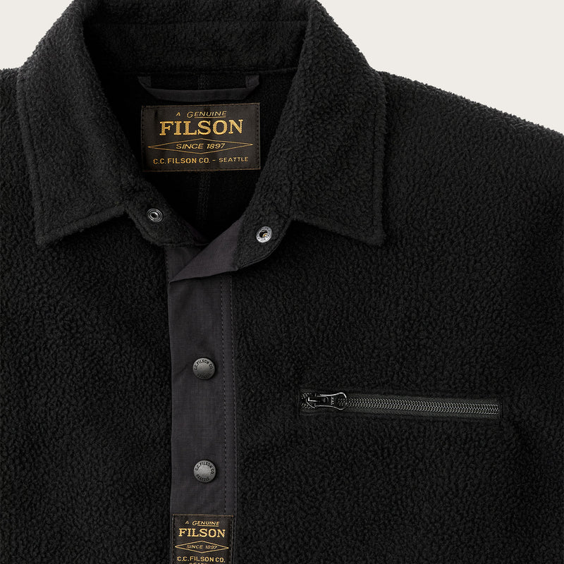 Pull-over en polaire by Filson | Black (Black)