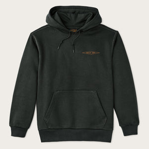 Prospector graphic hoodie by Filson | Peat / diamond (Grey)
