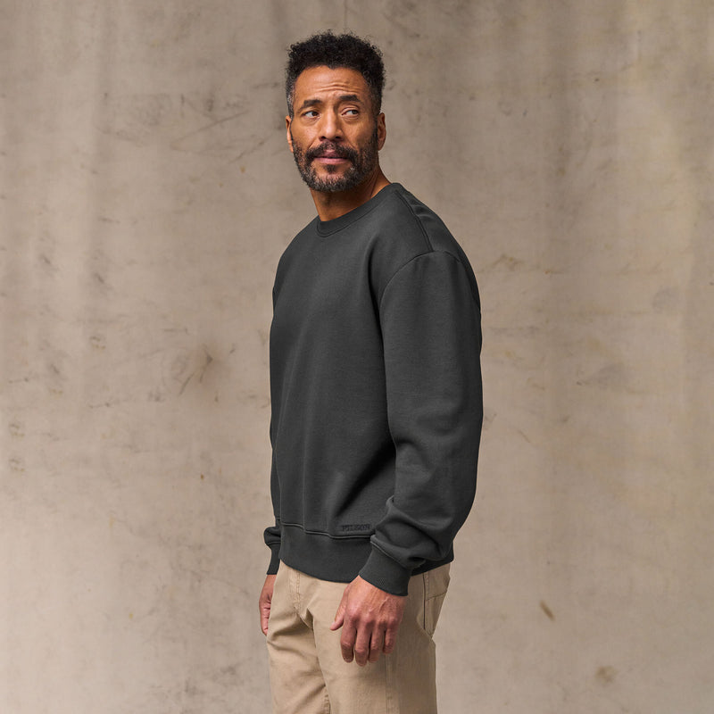 Northwest crewneck sweatshirt by Filson | Faded black (Black)