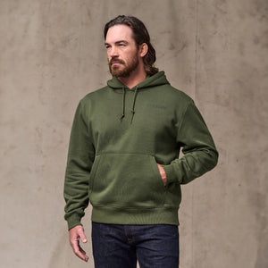 Scenic graphic hoodie by Filson | Surplus green (Green)