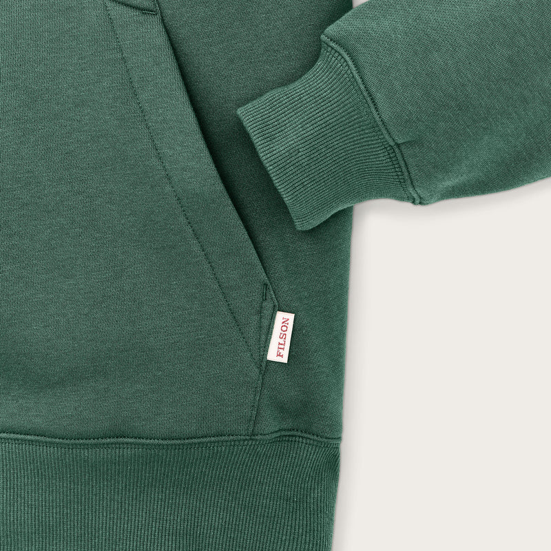 Northwest hoodie by Filson | Granite green (Green)