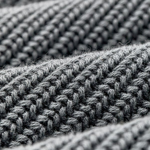 Vintage cotton shawl neck sweater by Filson | Charcoal (Gray)