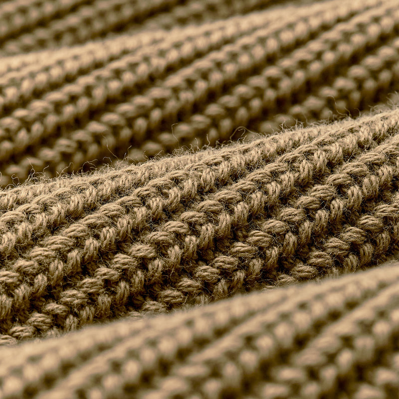 Vintage cotton shawl neck sweater by Filson | Cork (Beige)