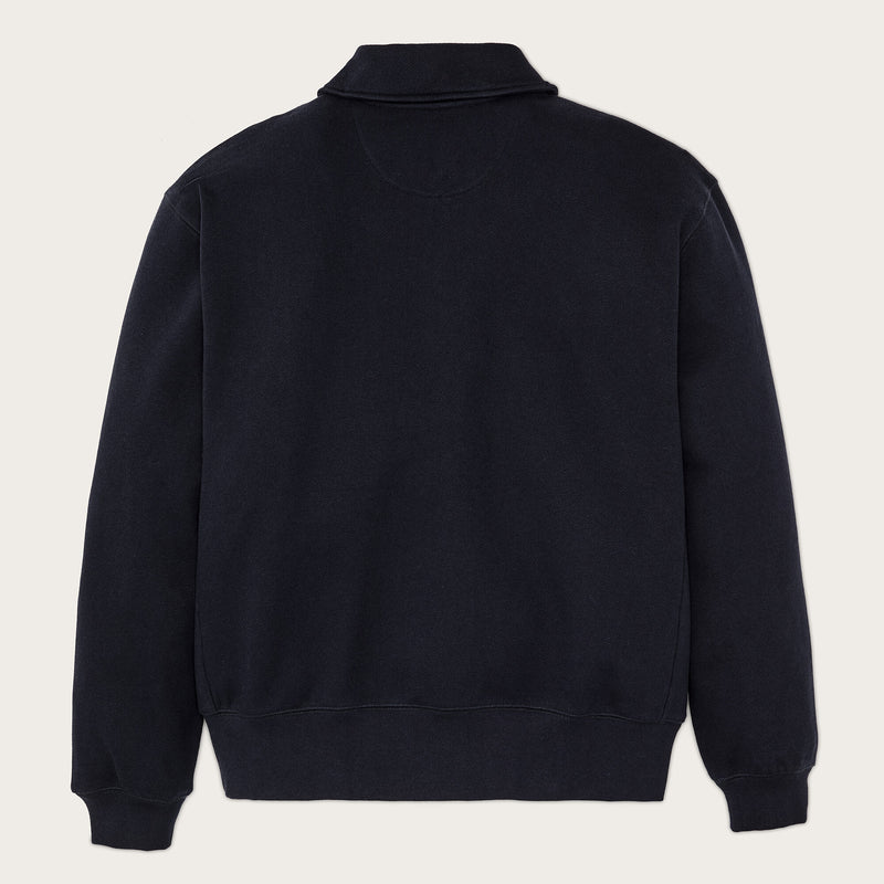 14-oz. heritage fleece quarter-zip by Filson | Dark indigo (Blue)