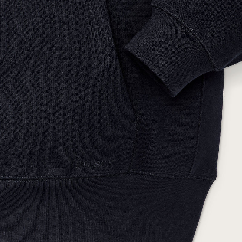 14-oz. heritage fleece hoodie by Filson | Dark indigo (Blue)