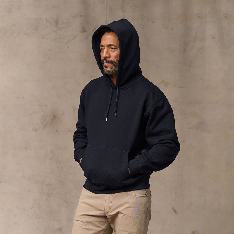 14-oz. heritage fleece hoodie by Filson | Dark indigo (Blue)