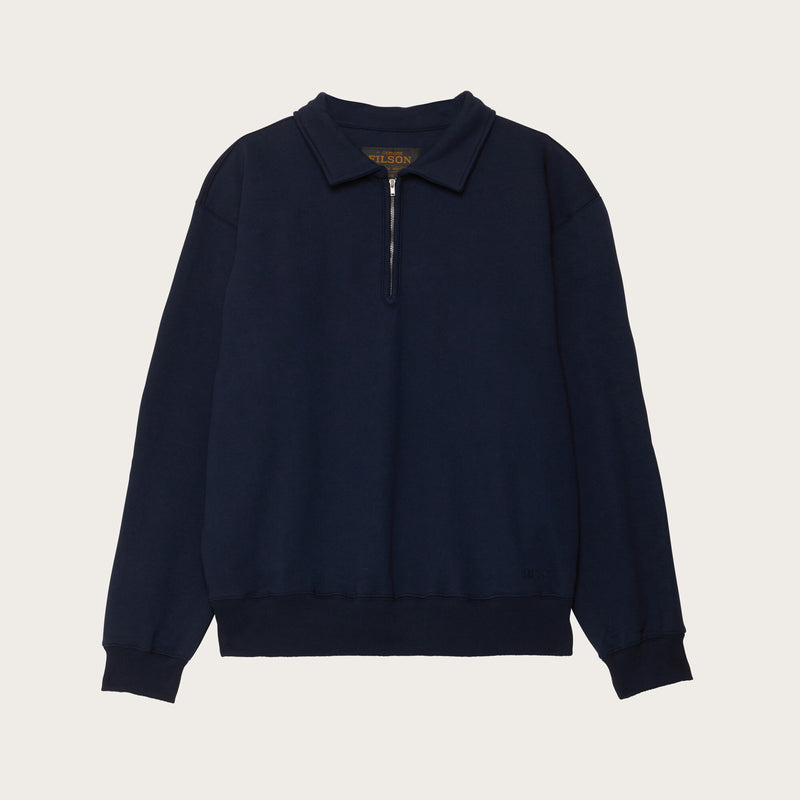 Outrider quarter zip fleece by Filson | Night sky (Blue)