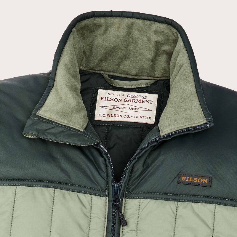 Ultralight vest by Filson | Sea spray (Green)