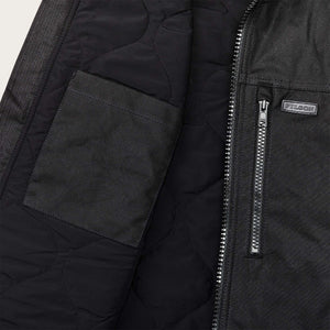 Tin cloth primaloft® vest by Filson | Black (Black)