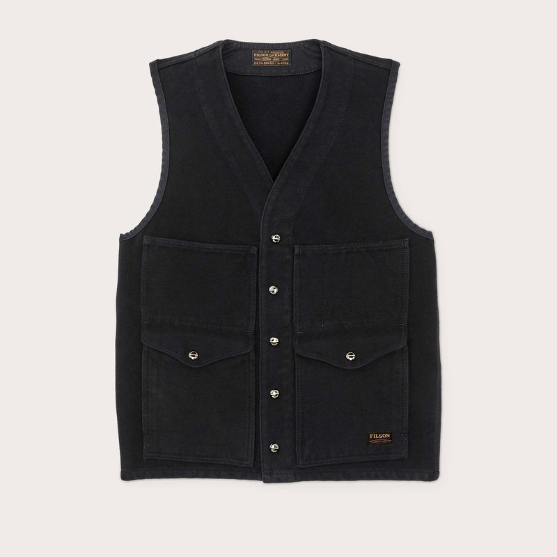 Beartooth cruiser vest by Filson | Anthracite (Blue)