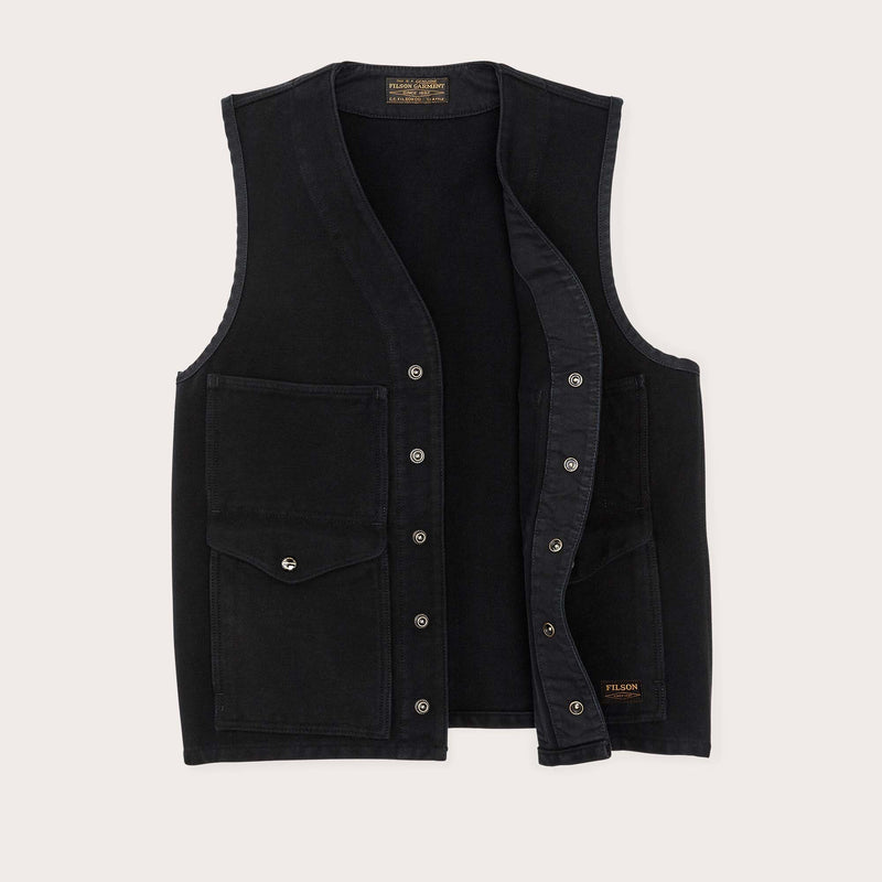 Beartooth cruiser vest by Filson | Anthracite (Blue)