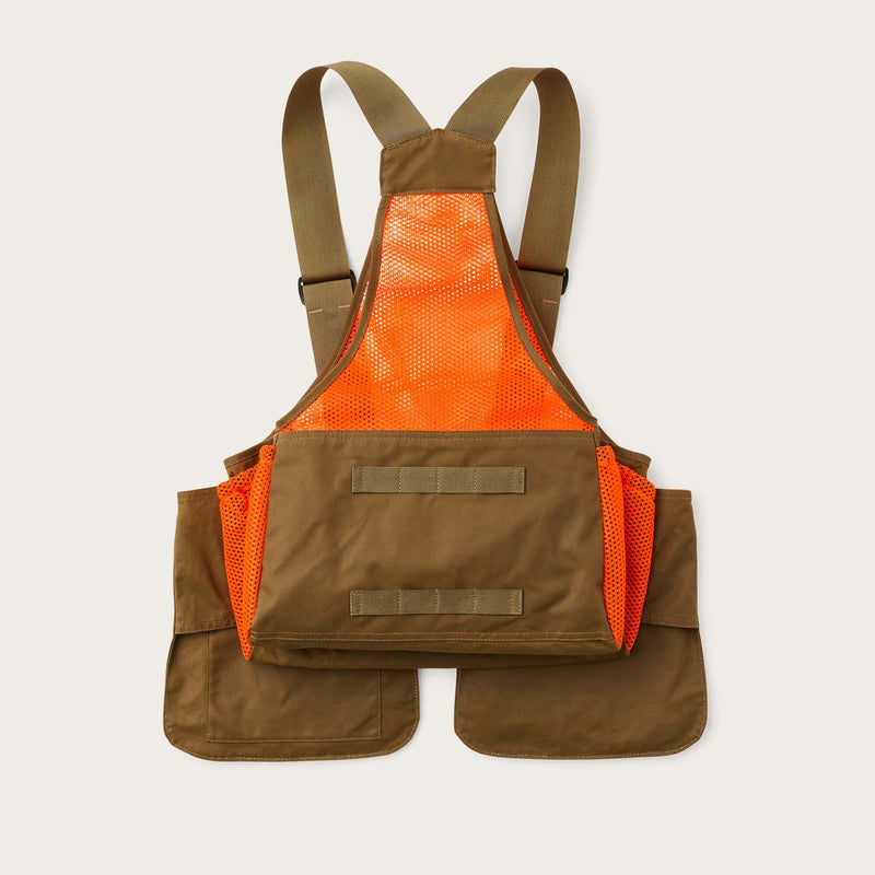 Mesh game bag by Filson | Dark tan / blaze ora (Orange)