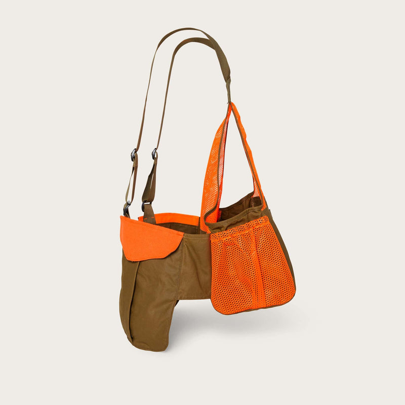 Mesh game bag by Filson | Dark tan / blaze ora (Orange)