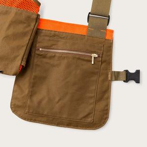 Mesh game bag by Filson | Dark tan / blaze ora (Orange)