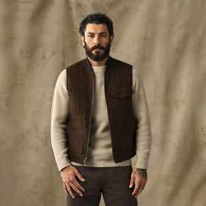 Spokane insulated work vest by Filson | Beaver brown (Brown)