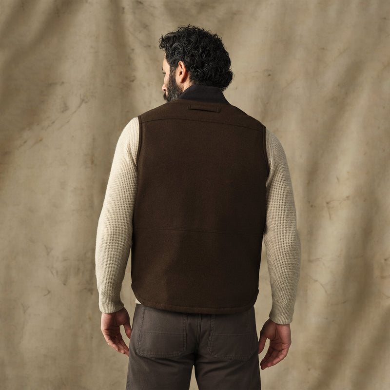 Spokane insulated work vest by Filson | Beaver brown (Brown)