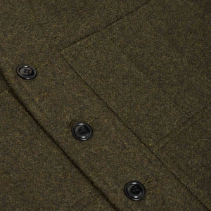 Gilet en laine mackinaw par Filson | Forest green (Green)